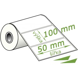 Logistické etikety 100 x 50 mm