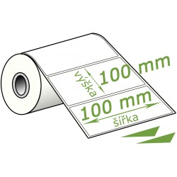 Logistické etikety 100 x 100 mm